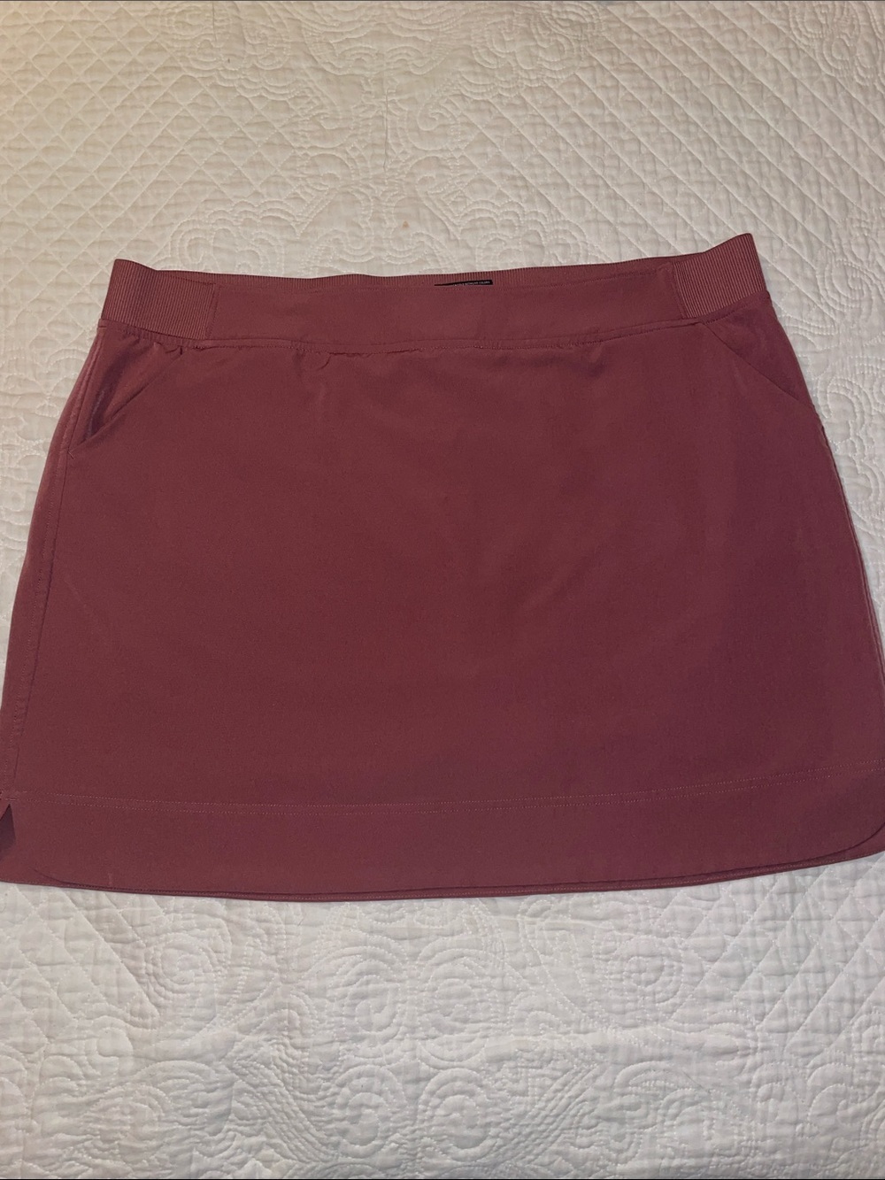 32 Degrees Women's Casual Stretch Skorts - Dusty Rose. Size XXL.